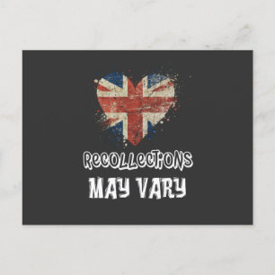 Carte Postale Les souvenirs peuvent varier - HM Queen Citation