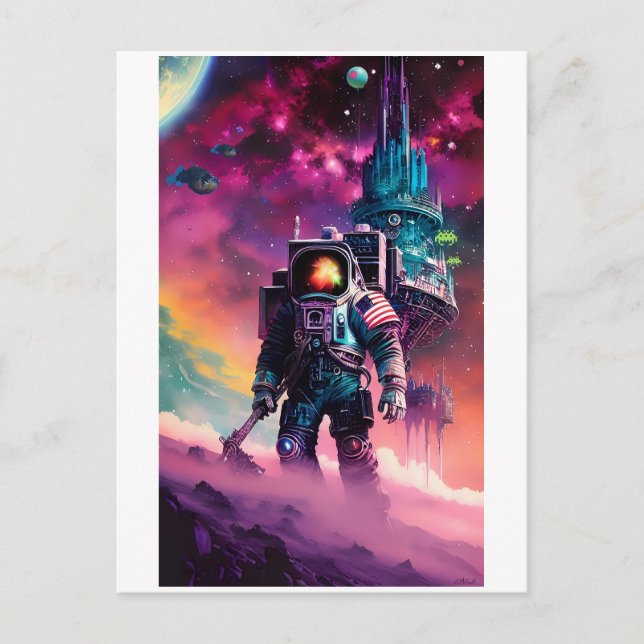 Carte Postale Les Spacesteaders (Devant)