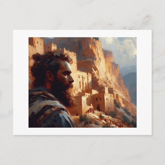 Carte Postale Les Temps Anciens, (Devant)