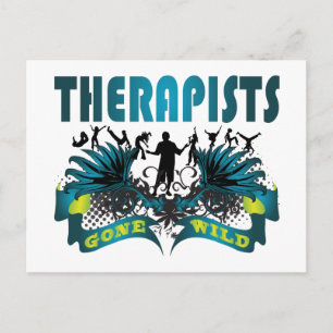 Carte Postale Les thérapeutes sont devenus fous