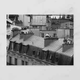 Carte Postale Les toits de Paris