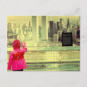 Carte Postale Les Tours et un enfant