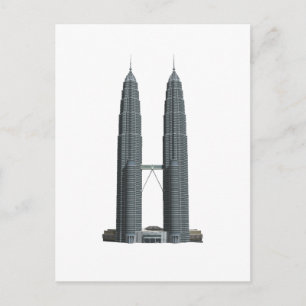 Carte Postale Les tours Petronas :