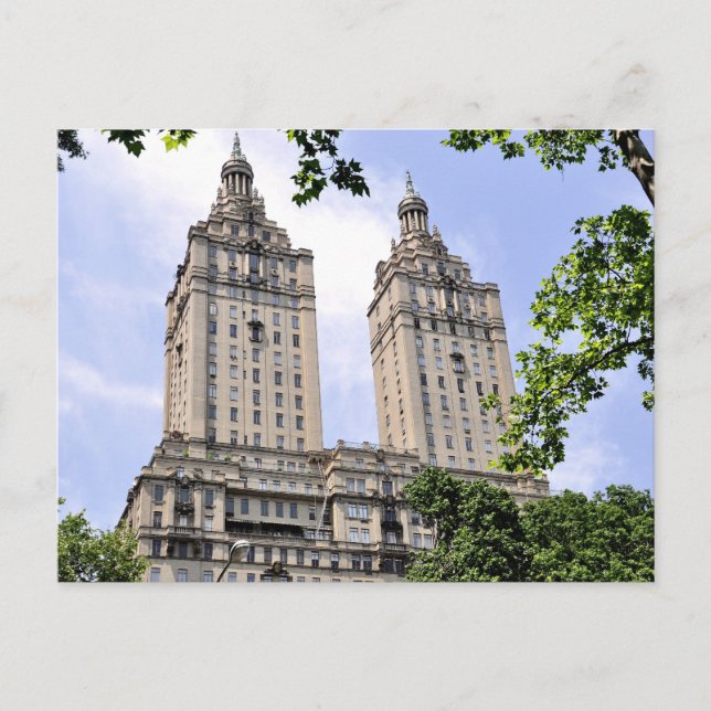 Carte Postale Les tours San Remo - Central Park West (Devant)