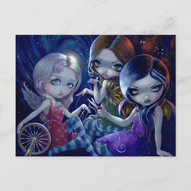Carte postale "Les trois destins" (Devant)