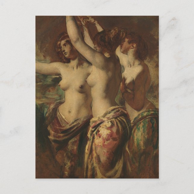 Carte Postale Les Trois Grâces (Devant)