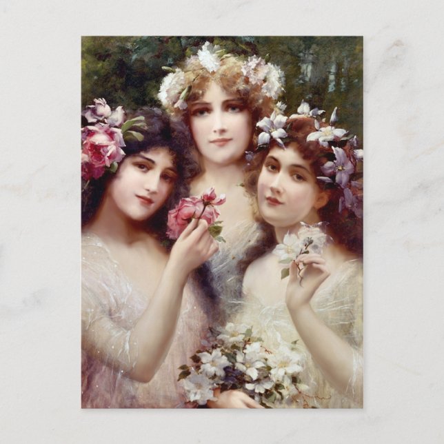 Carte Postale Les Trois Grâces (Devant)