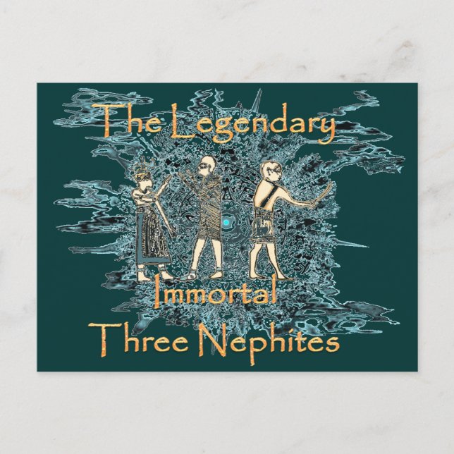 Carte Postale Les trois Nephites (Devant)