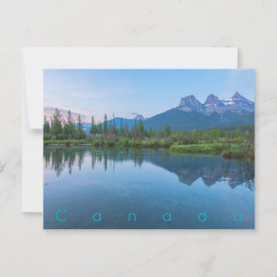 Carte Postale Les Trois Soeurs à l'aube