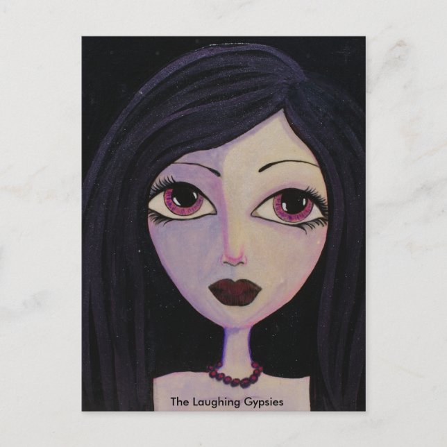Carte Postale Les Tsiganes riants (Devant)