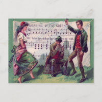 Les Tziganes irlandais portent la Jig Verte