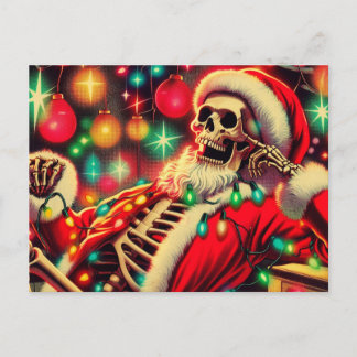 Carte Postale Les vacances de père Noël