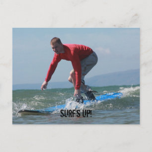 Carte Postale Les vagues sont là