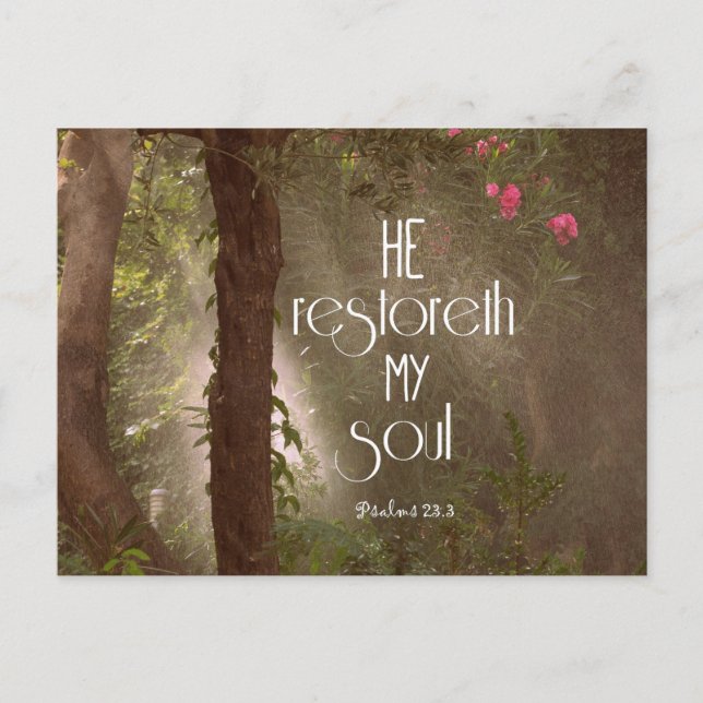 Carte Postale Les Versets de Soul (Devant)