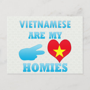 Carte Postale Les Vietnamiens sont mes Homies