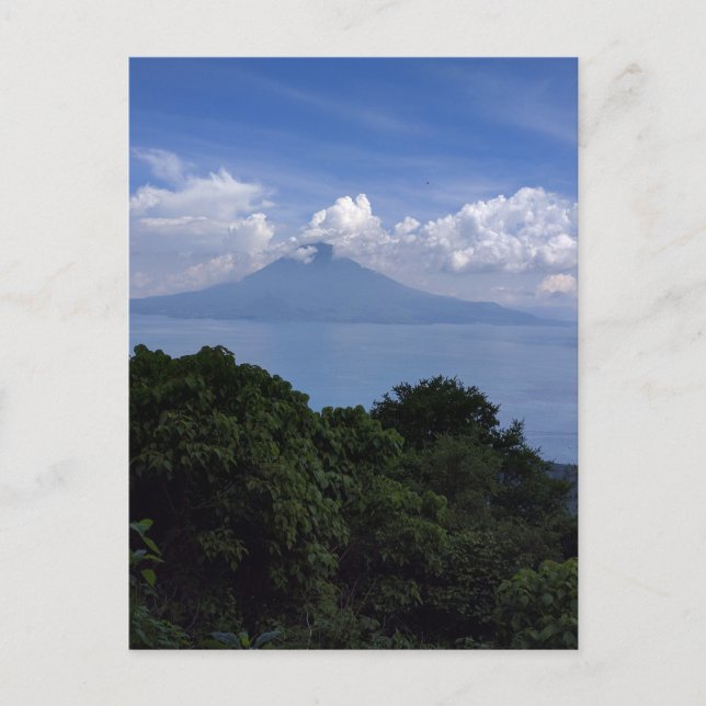 Carte Postale Les volcans du lac Atitlan (Devant)