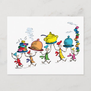 Carte Postale Les Whos transportent le festin de Noël