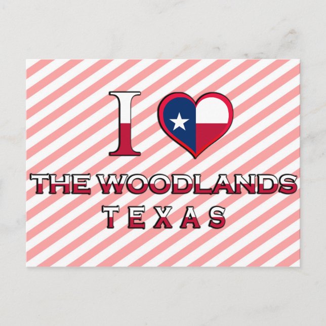 Carte Postale Les Woodlands, Texas (Devant)