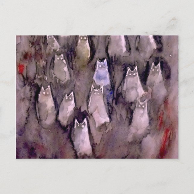 CARTE POSTALE LES YEUX REGARDENT-2 (Devant)