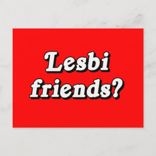 Carte Postale Lesbi Friends ?