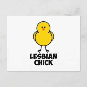 Carte Postale Lesbian Chick
