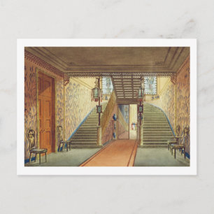 Carte Postale L'Escalier, vue sur le Pavillon Royal, B