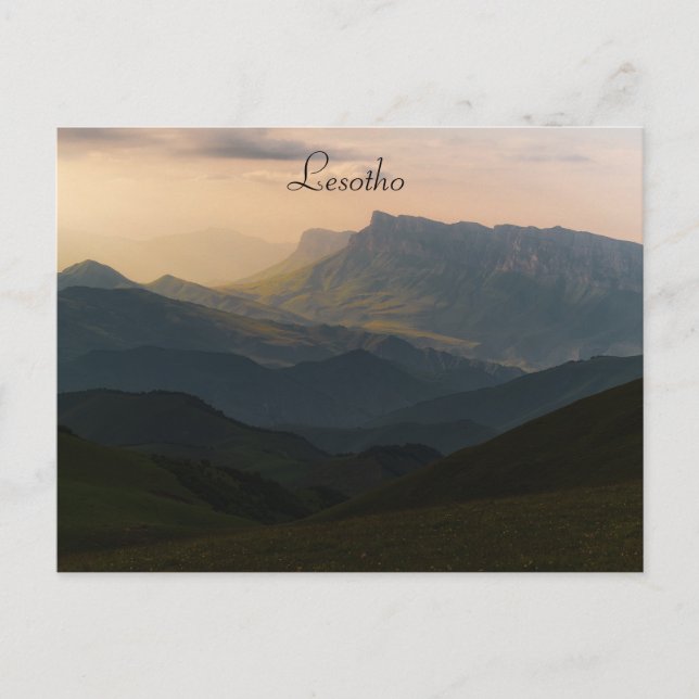 Carte postale Lesotho (Devant)