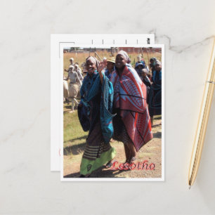 Carte Postale Lesotho - Femmes basotho -