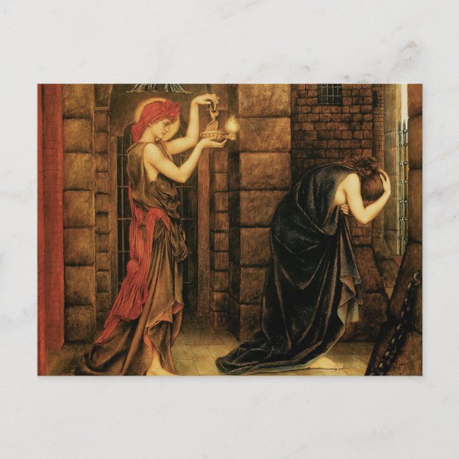 Carte Postale L'espoir dans une prison du désespoir par Evelyn D (Devant)
