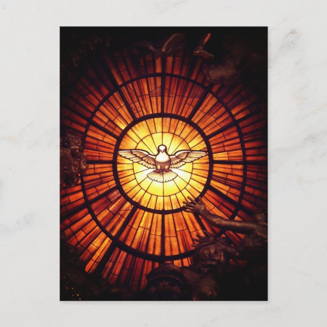 Carte Postale L'Esprit Saint (Bernini) (Devant)