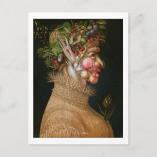 Carte Postale L'été, Arcimboldo