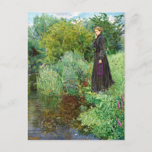 Carte Postale L'été dernier les choses étaient plus vertes | Bya (Devant)