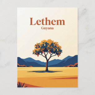 Carte Postale Lethem Guyana