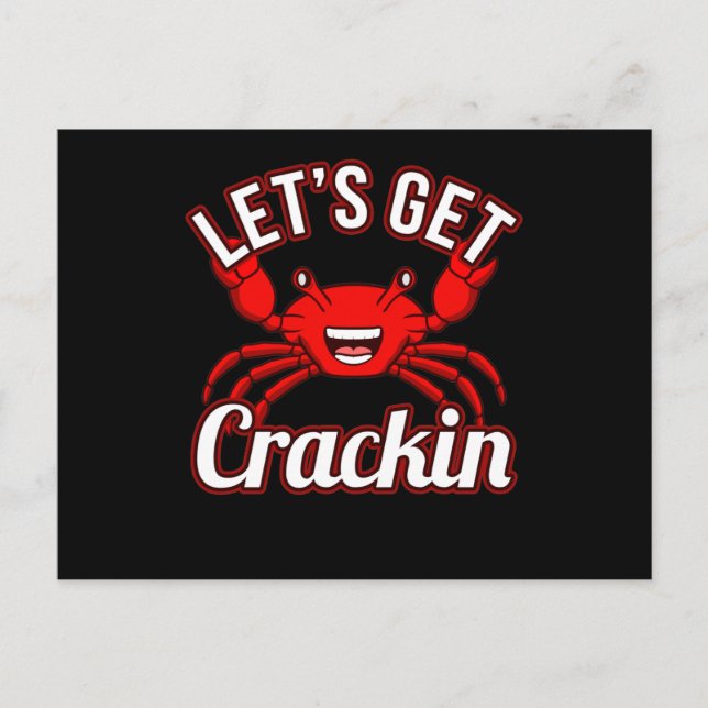 Carte Postale Let's Get Crackin (Devant)