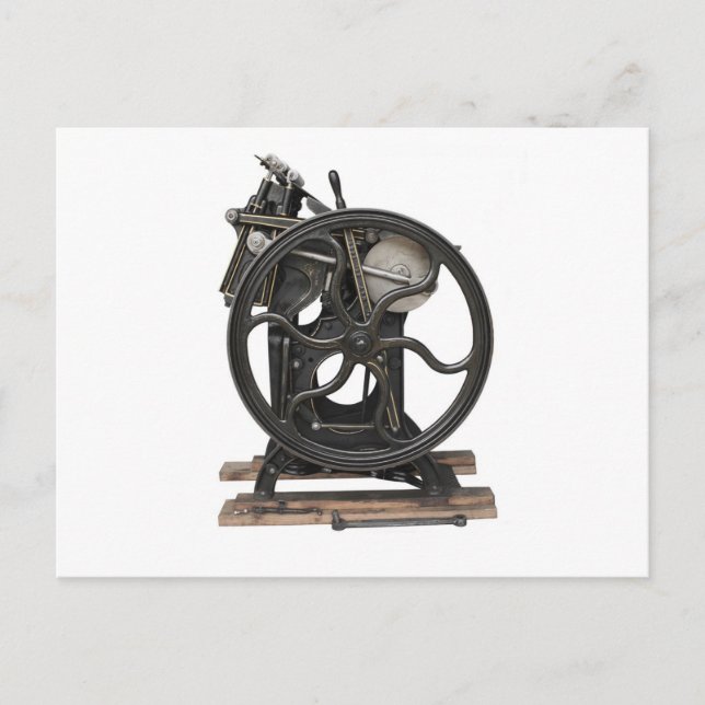 Carte Postale letterpress de 1901 (Devant)