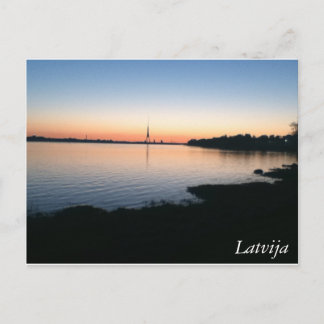 Carte Postale Lettonie