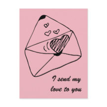 Lettre avec amour | Style romantique