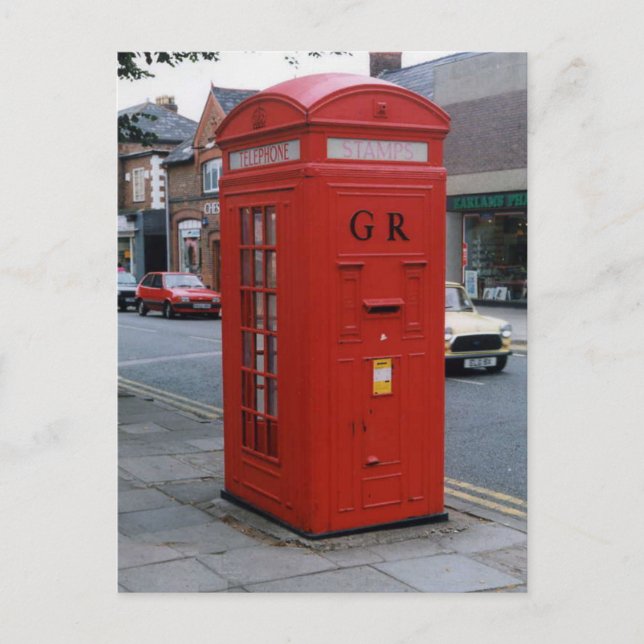 Carte Postale Lettre britannique George V boîte 1929 (Devant)