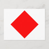 Lettre F du signal du drapeau nautique