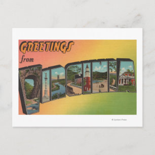 Carte Postale LETTRE GRANDE DE Virginie SCÈNESVirginie