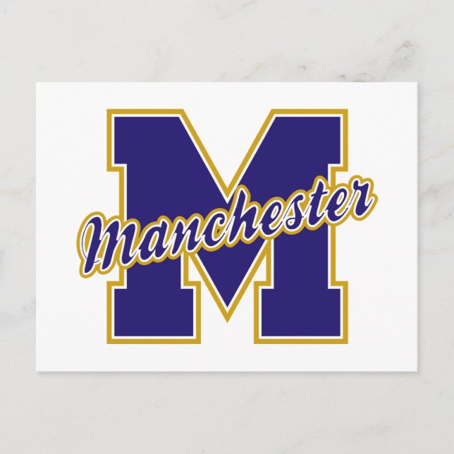 Carte Postale LETTRE MANchester (Devant)