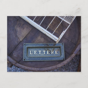 Carte Postale Lettres