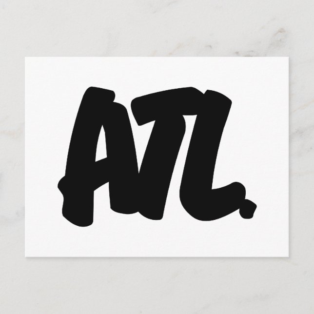 Carte Postale Lettres ATL (Devant)