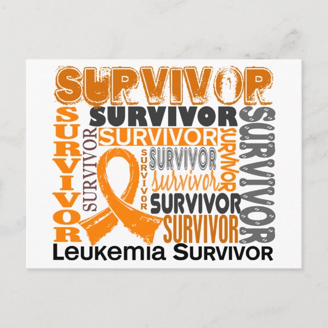 Carte Postale Leucémie du survivant 10 (Devant)