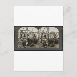 Carte Postale Levage de l'eau du Nil en Egypte vers 1928