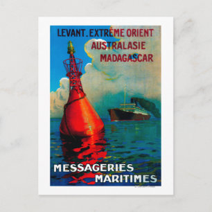 Carte Postale Levant Extrême Orient Vintage PosterEurope