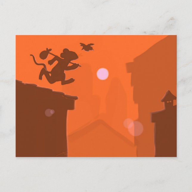 Carte Postale L'évasion (Devant)