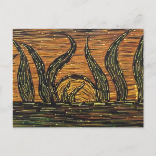 Carte Postale Levée Abstraite