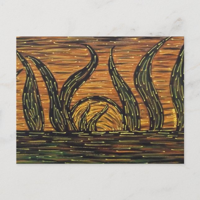 Carte Postale Levée Abstraite (Devant)