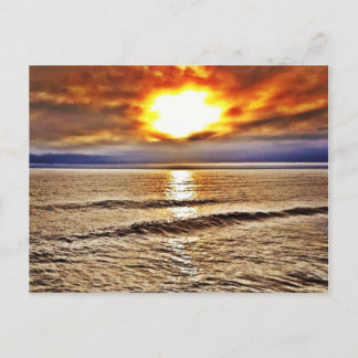 Carte Postale Lever de soleil à l'OBX de la Caroline du Nord